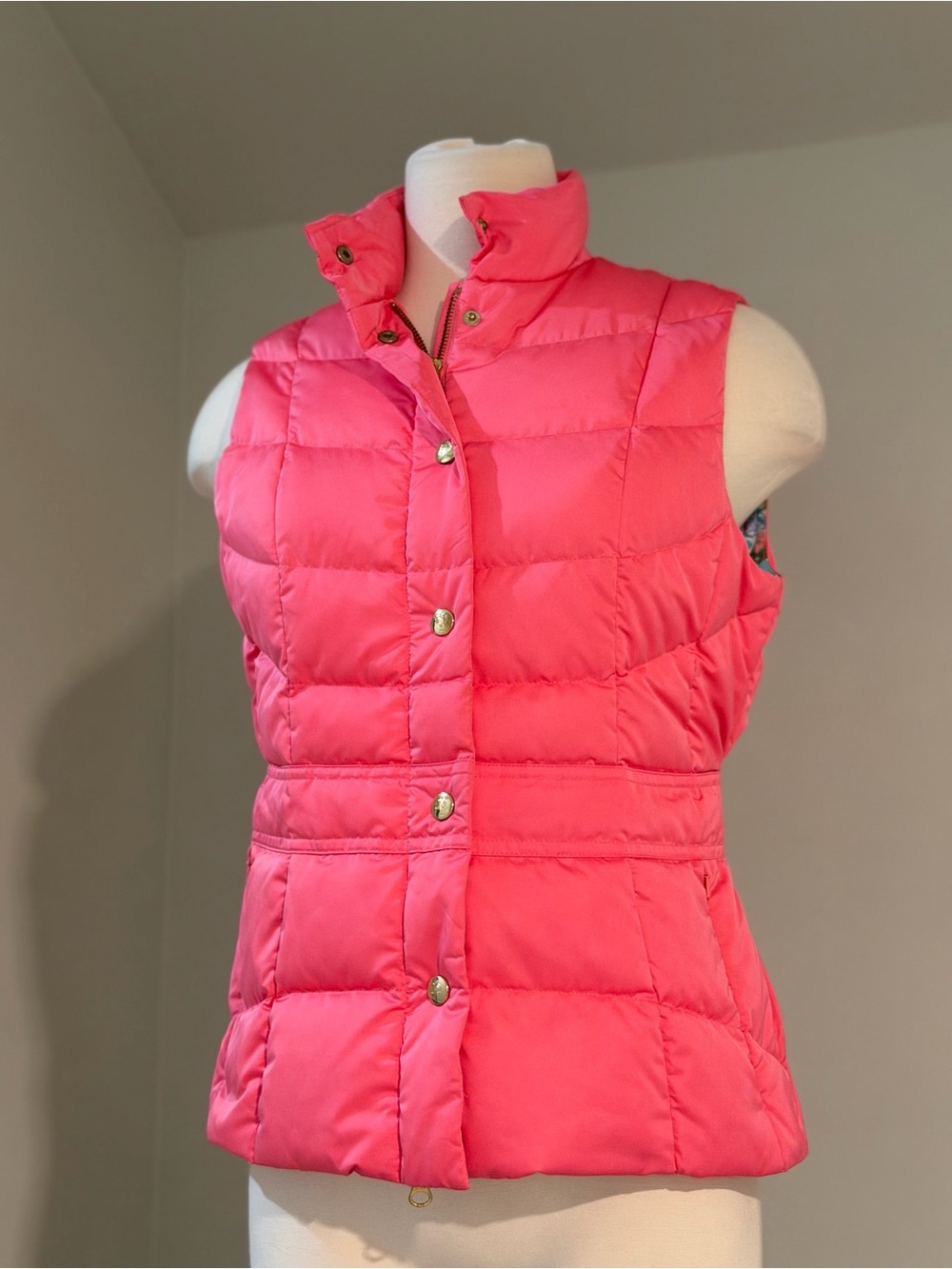 Lilly Pulitzer Vest - Puffer, Beach, Coastal, Colorful, Duck Down